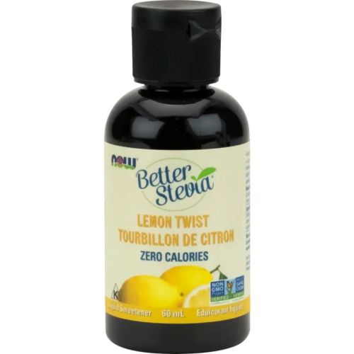 Now Foods BetterStevia® Lemon Twist Liquid, 60 mL