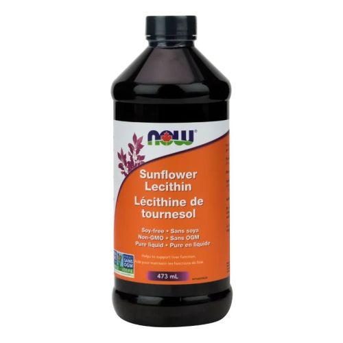 Now Foods Sunflower Liquid Lecithin Non-GMO, 473 mL