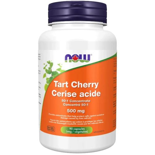 Now Foods Tart Cherry Concentrate 500mg, 90 Veg Capsules