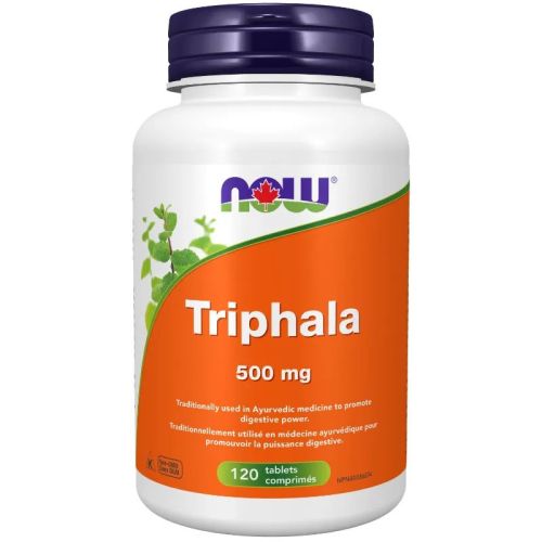 Now Foods Triphala 500 mg, 120 Tablets
