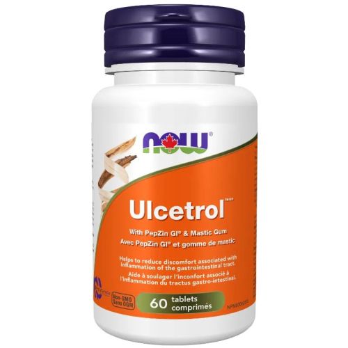 Now Foods Ulcetrol™ with PepZin GI®, 60 Tablets