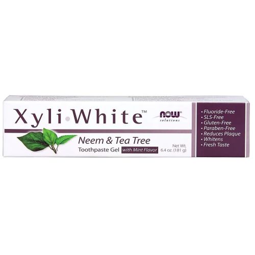 Now Foods Xyliwhite™ Neem & Tea Tree Toothpaste, 181 g