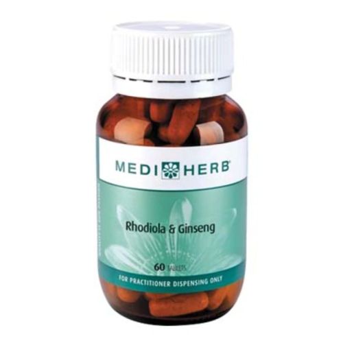 MediHerb Rhodiola & Ginseng, 60 Tablets