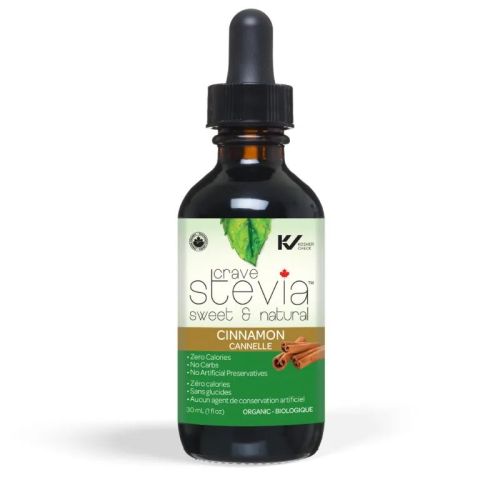 Crave Stevia Cinnamon Liquid Drops, 30 ml