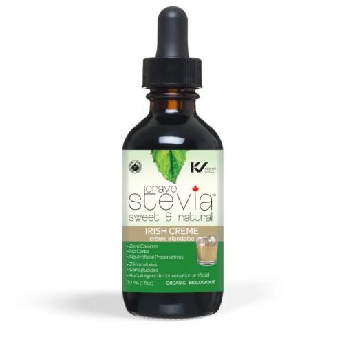 Crave Stevia Irish Creme Liquid Drops, 30 ml