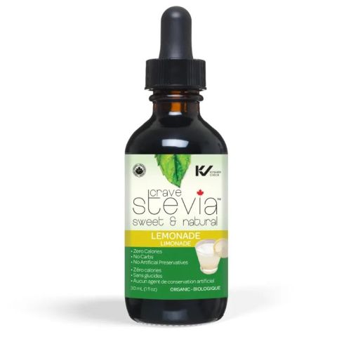 Crave Stevia Lemonade Liquid Drops, 30 ml