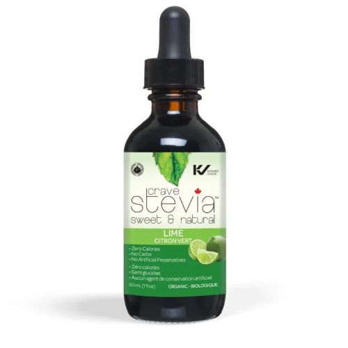 Crave Stevia Lime Liquid Drops, 30 ml