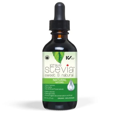 Crave Stevia Natural Liquid Drops, 30 ml