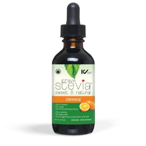 Crave Stevia Orange Liquid Drops, 30 ml