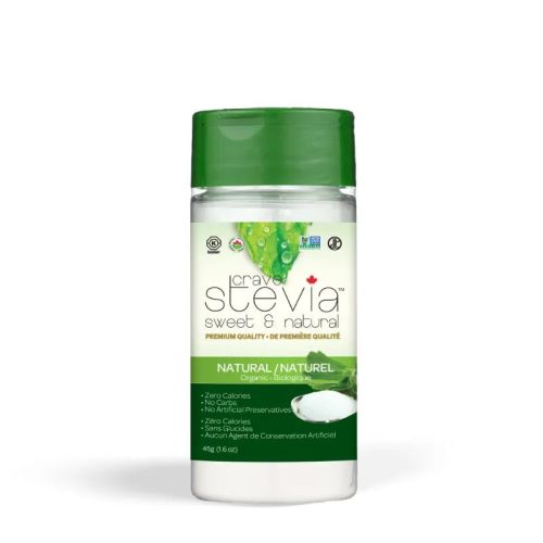 Crave Stevia Stevia Shaker Jar, 45g