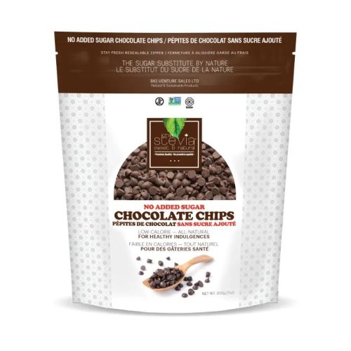 Crave Stevia Stevia Sweetened Chocolate Chips, 200g