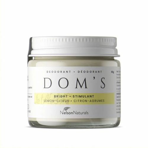 Dom's Natural Deodorant – Bright, 65g