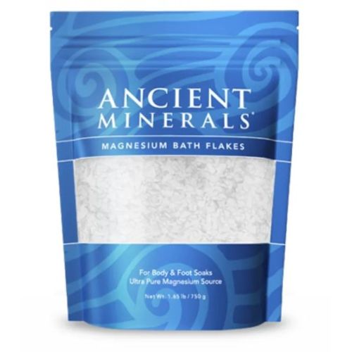 853956003249 Ancient Minerals Magnesium Chloride Bath Flakes, 750g