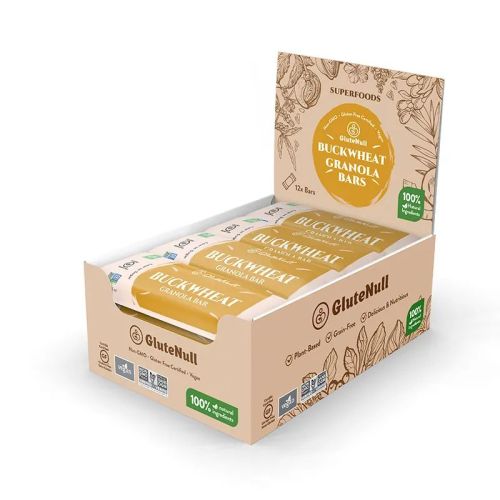 Glutenull Buckwheat Granola Energy Bars – Box of 12