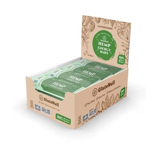 Glutenull Hemp Energy Protein Bars – Box of 12