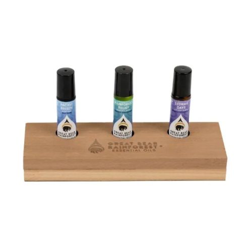 Great Bear Rainforest Essential Oils, Reclaimed Cedar RollOn Gift Set