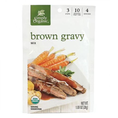 Simply Organic Gravy Mix Brown, 28g