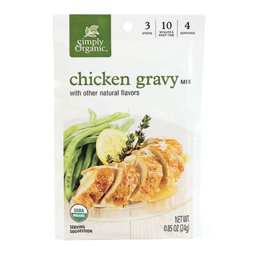 Simply Organic Gravy Mix Chicken, 24g