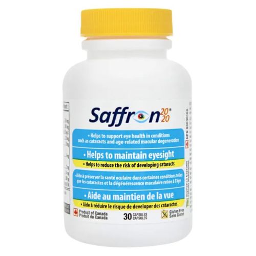Saffron 2020 Macular Degeneration Eye Supplement, 30 Capsules