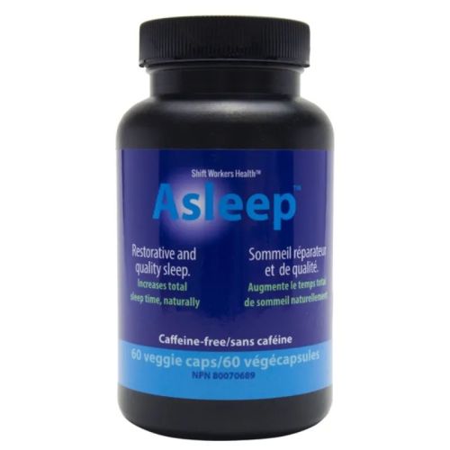 ShiftWorkers Health Asleep, 60 Capsules