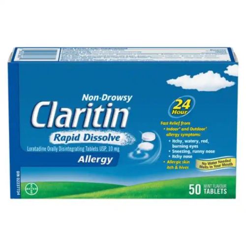 Claritin® Rapid Dissolve 24HR Tablets, 50 Tablets