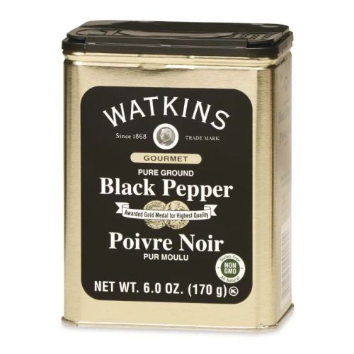 Watkins Black Pepper Pure Ground 170g