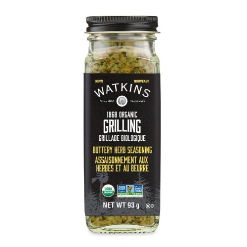Watkins Organic Grilling Buttery Herb Seasoning 93g