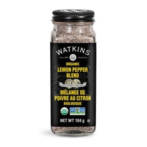 Watkins Organic Lemon Pepper Blend 104g