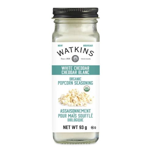 Watkins Organic White Cheddar Popcorn Seasoning 93g