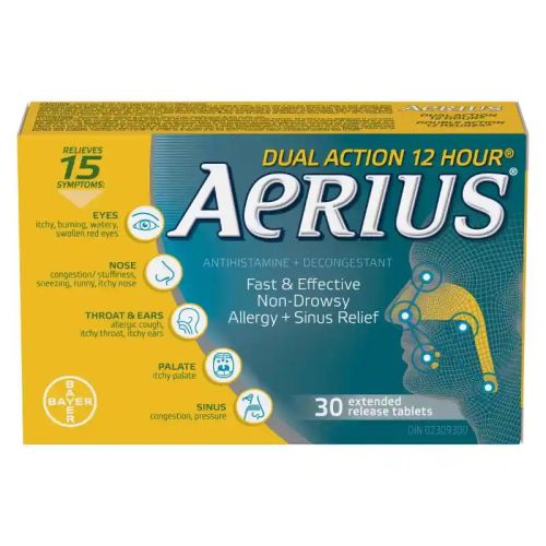 AERIUS Double Action 12 Hour, 30's