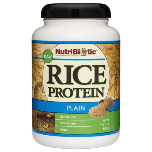 NutriBiotic Vanilla Rice Protein 1lb 5oz