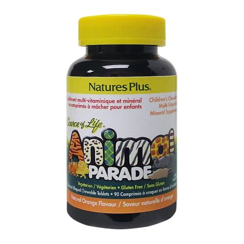 Nature's Plus Animal Parade Children's Chewable Multivitamins - Orange, 90 Chewables