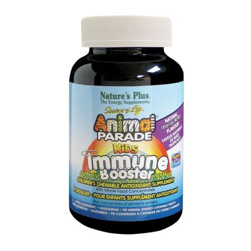 Nature's Plus Animal Parade Kids Immune Booster - Tropical Berry, 90 Chewables