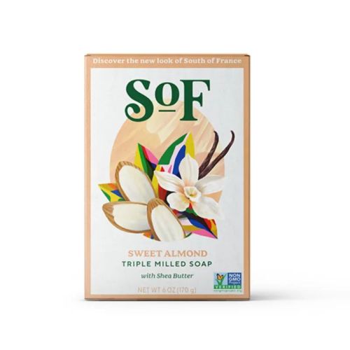 South Of France Natural Soap Almond, 170g