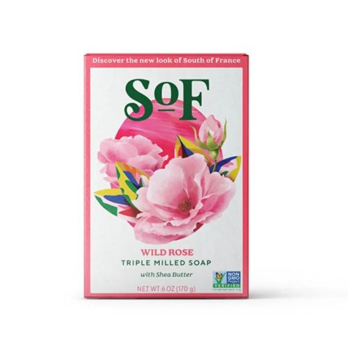 South Of France Natural Soap Wild Rose, 170g