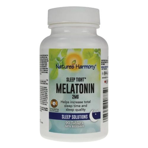 Nature's Harmony Timed Release Melatonin 2 mg, 90 Tablets