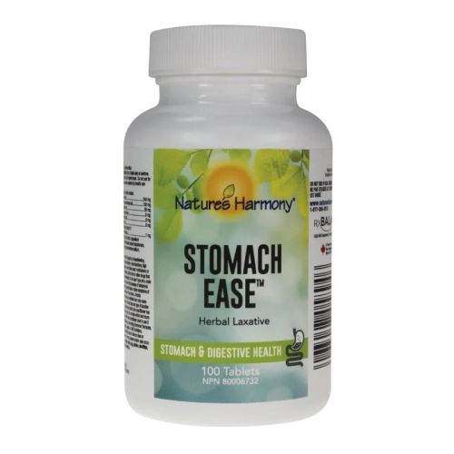 Nature's Harmony Stomach Ease Herbal Laxative, 100 Tablets