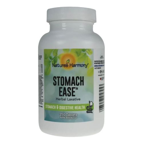 Nature's Harmony Stomach Ease Herbal Laxative, 250 Tablets