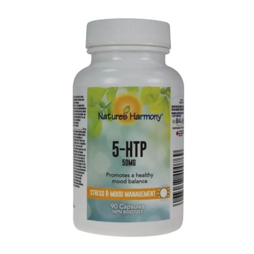 Nature's Harmony 5-HTP 50 mg, 90 Capsules