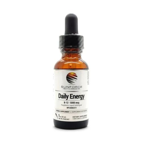 SunForce Daily Energy B-12, 5000mcg