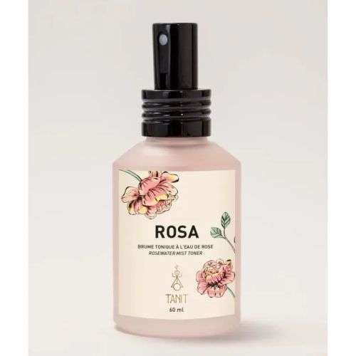 Tanit Rosa Rose Water Hydrating Mist Toner, 60ml