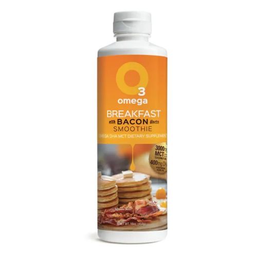 Virun O3 Omega Smoothies, Breakfast w/ Bacon, 475ml