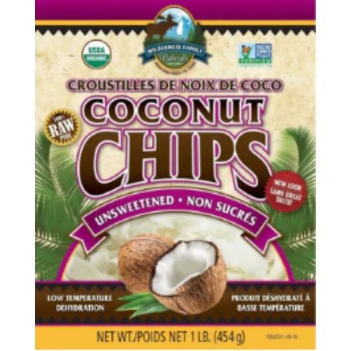 Wildly Organic Coconut Chips, Organic, 454g