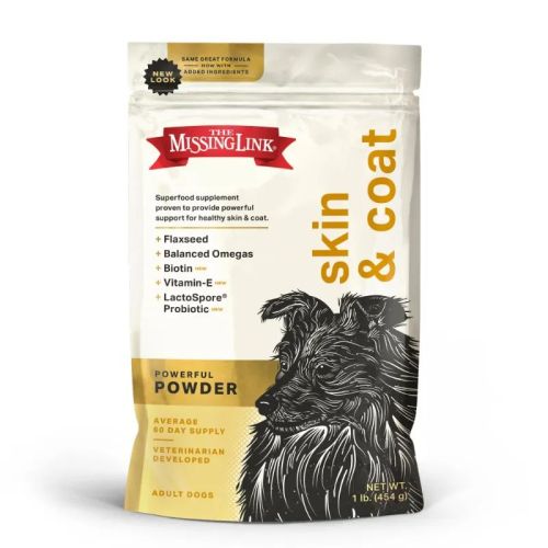 The Missing Link Ultimate Skin & Coat for Dogs, 454g