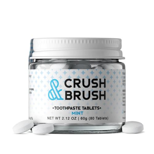 854178000023 Nelson Naturals Crush and Brush - Mint, 60 g
