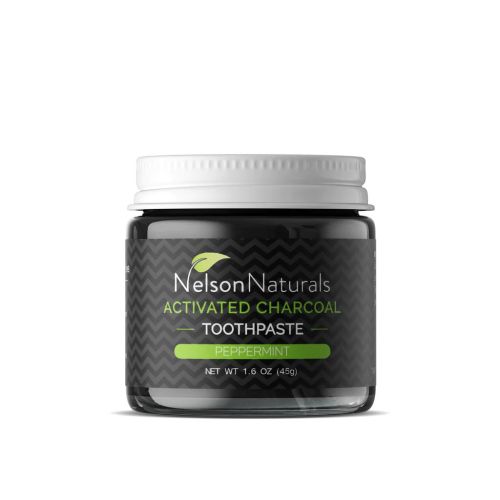 Nelson Naturals Activated Charcoal Peppermint, 45 g