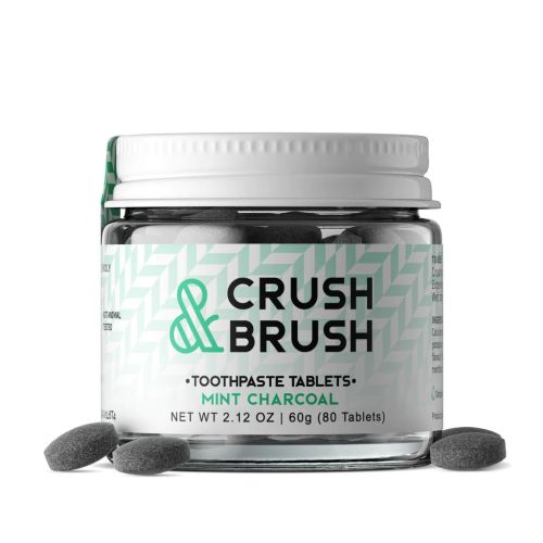 Nelson Naturals Crush and Brush - Charcoal, 60 g