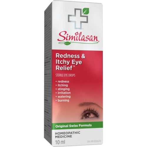 Similasan Redness & Itchy Eye Relief, 10 mL
