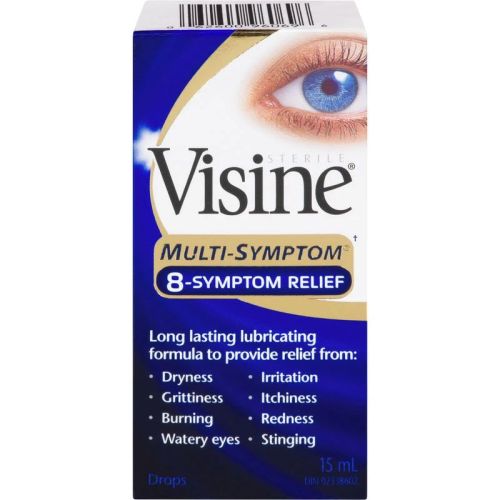 Visine 8-Symptom Relief Eye Drops