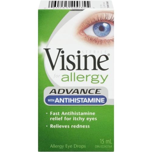 Visine Advanced with Antihistamine Allergy Eye Drops